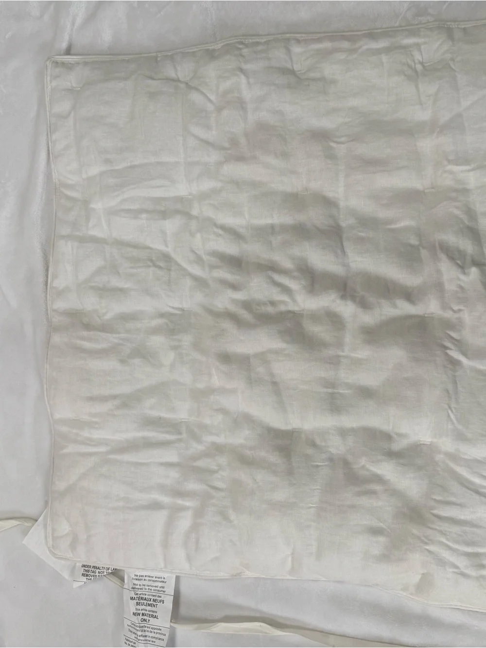 Pottery Barn Belgian Linen Euro Sham